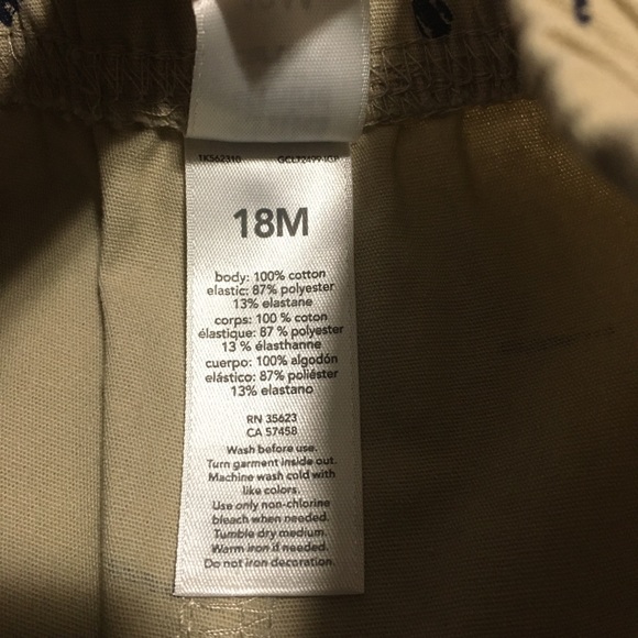 18m (4/$20) Cherokee Tee Matched with Carter’s Shorts - Picture 12 of 12